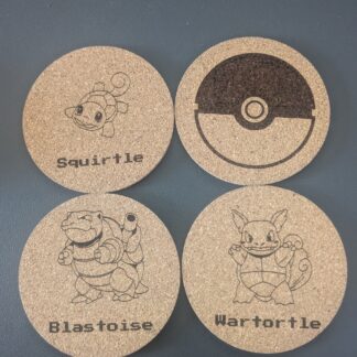 Squirtle Evolution Set in Cork